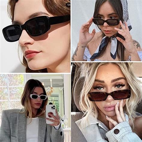 rectangle sunglasses 2018|rectangle sunglasses for women.